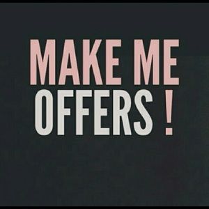 Accepting ALL reasonable offers!!